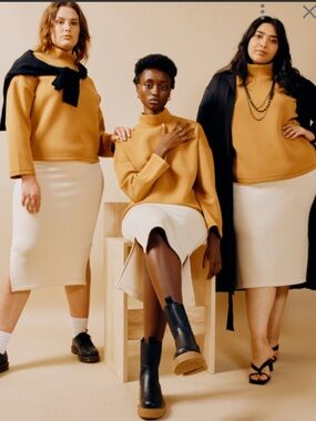 Leze The Label Mocha Isabella Pencil Skirt — Clean Minimal Silhouette